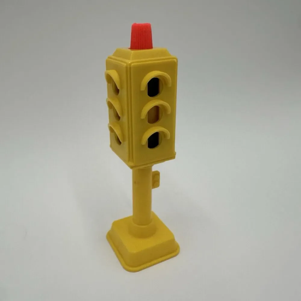Vintage Fisher Price Little People Traffic Light Toy Replacement 1986 - Picture 3 of 6